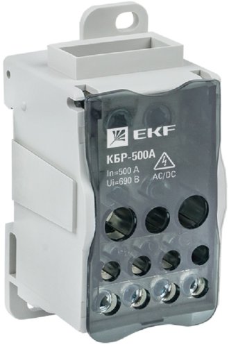 Блок распределительный EKF PROxima KBR РБД-500 500А фото Блок распределительный EKF PROxima KBR РБД-500 500А картинка